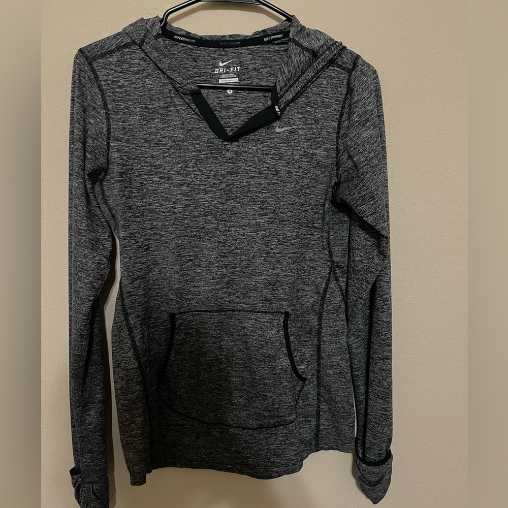 Nike Charcoal Dri-FIT Pullover